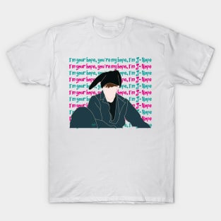 Jhope bts silhouette design T-Shirt